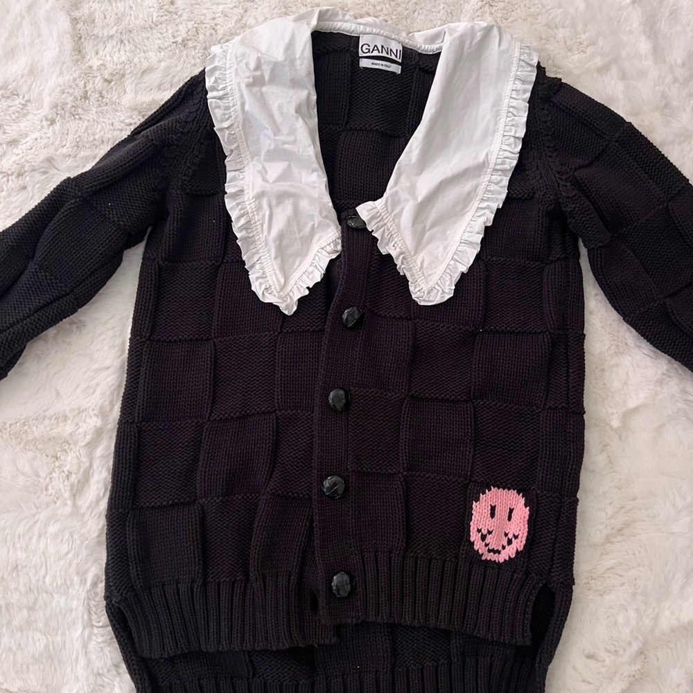 Ganni chunk sweater